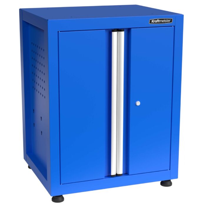 Kraftmeister Premium workbench storage cabinet blue