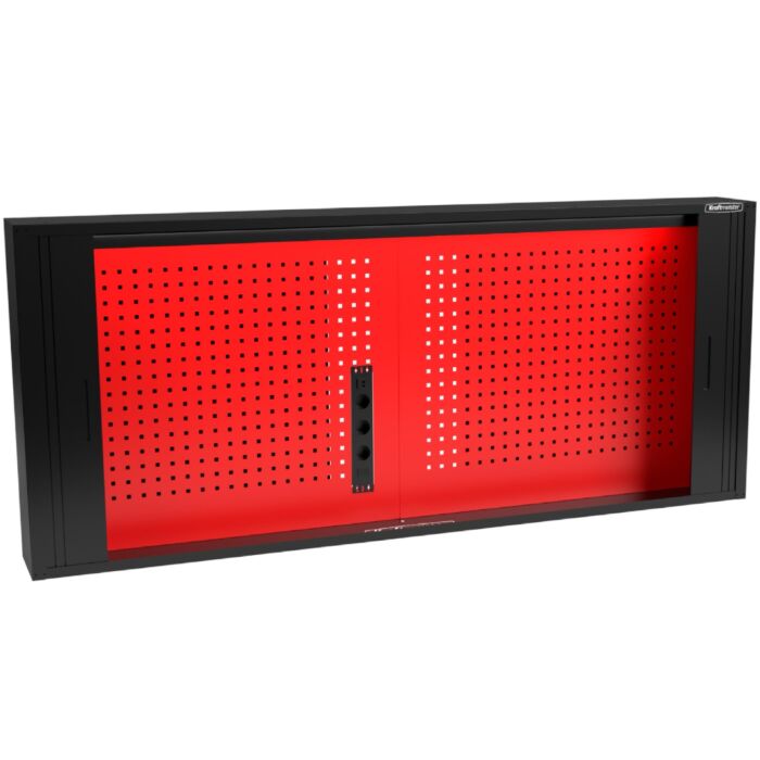 Kraftmeister Pro/Expert tool panel with roller doors 200 cm black