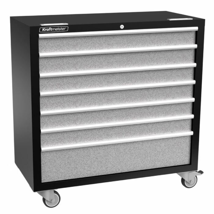 Kraftmeister Standard roller cabinet XL 7 drawers grey