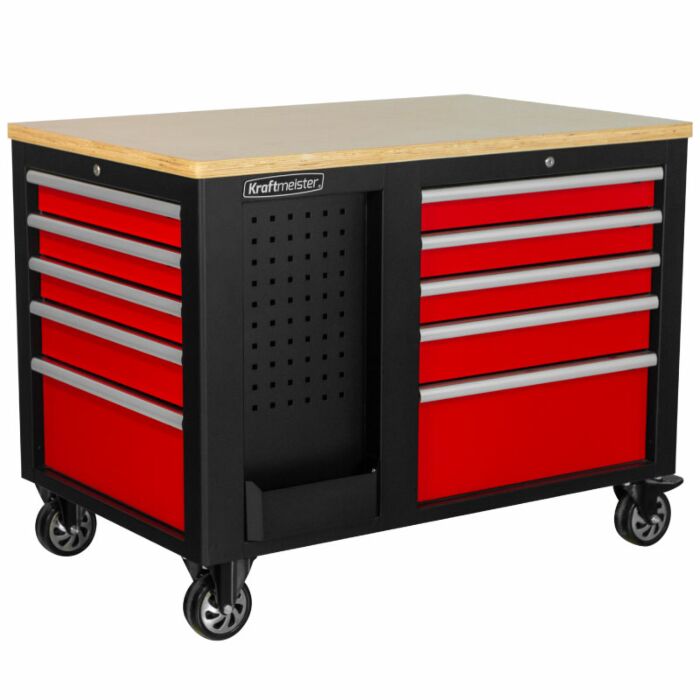 Kraftmeister Standard roller cabinet XL plywood red