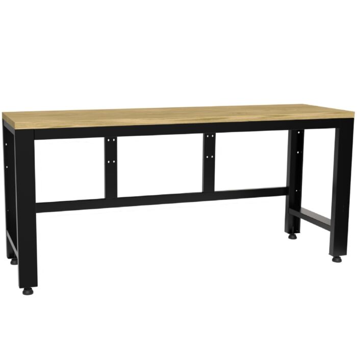 Kraftmeister Premium workbench oak 204 cm black