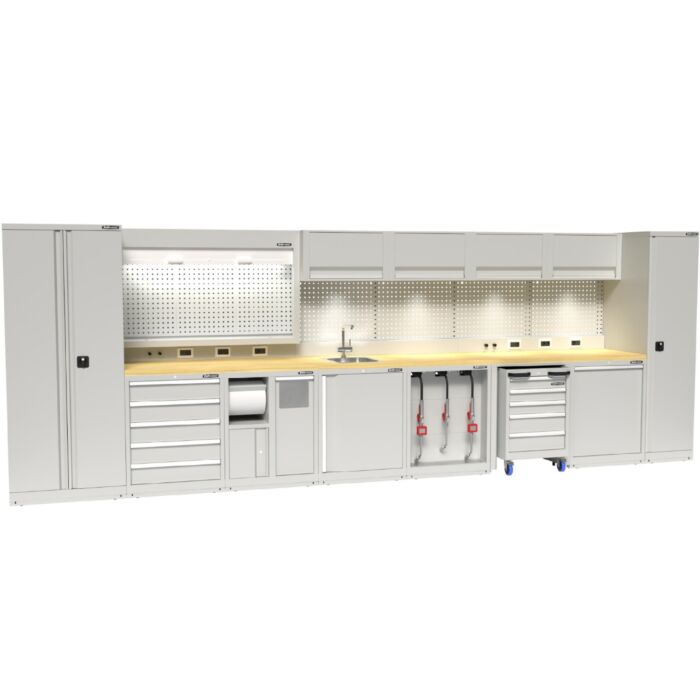 Kraftmeister Expert garage storage system XL beech grey