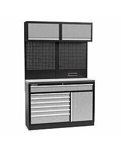 Kraftmeister Standard garage storage system Minnesota stainless steel grey