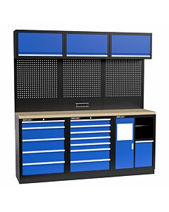 Kraftmeister Standard garage storage system Maryland plywood blue