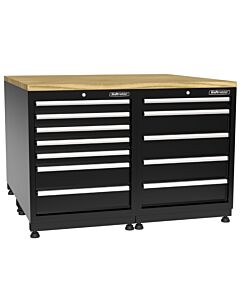 Kraftmeister Pro workstation Fraser Island oak black