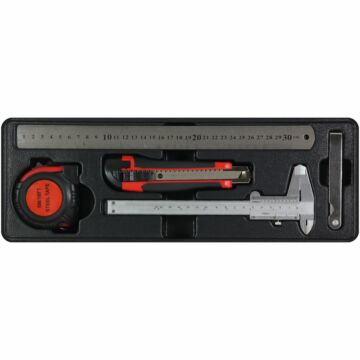 George Tools tool drawer insert 20. Measuring tools set - 5 pieces