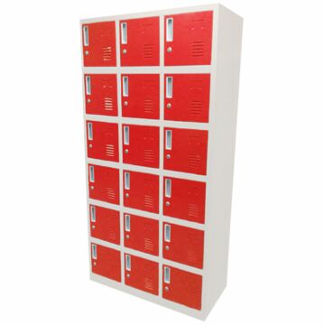 Kraftmeister locker 18-doors red