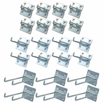 Kraftmeister tool hooks double - set of 22 pieces