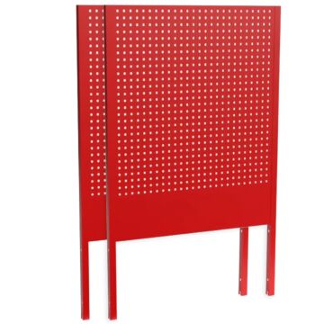 Kraftmeister Standard metal tool panel corner red