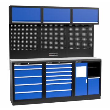 Kraftmeister Standard garage storage system Maryland stainless steel blue