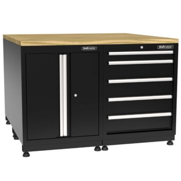 Kraftmeister Pro workstation Phillip Island oak black