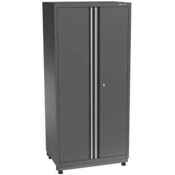 Kraftmeister Premium high cabinet 2 doors grey