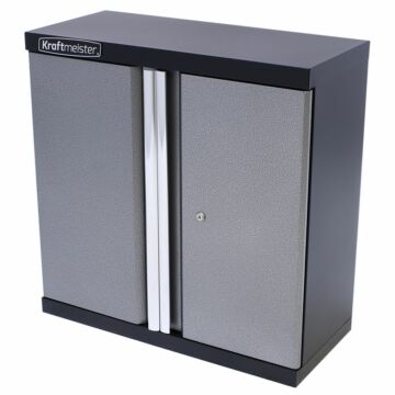 Kraftmeister Standard wall cabinet with 2 doors grey