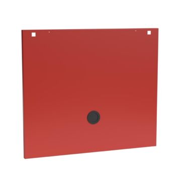 Kraftmeister Expert panel with cable grommet 62 cm red