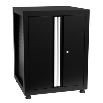 Kraftmeister Pro workbench storage cabinet black
